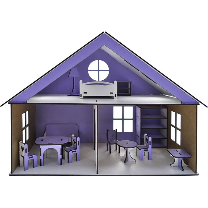 Ляльковий будиночок «LOL HOUSE» Лаванда 31*22*44 см (Дів4533)