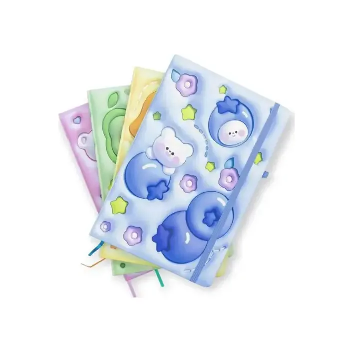 Блокнот на гумці Kiddy sweet А5 761254ML 13.6×20.8 см, 80л.,тверда обкладинка (Кнц4529)