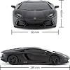 Автомобиль на радиоуправлении LAMBORGHINI AVENTADOR LP 700-4 KS DRIVE 124GLBB светятся фары