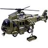 Вертолет AP9907A Автопром спецтранспорт, 1:16, на батарейках: свет и звук, в коробке 32*11,5*18,5 см (Маш7674)
