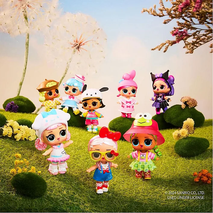 Игровой набор с куклой L.O.L. Surprise! серии Loves Hello Kitty – Hello Kitty и друзья