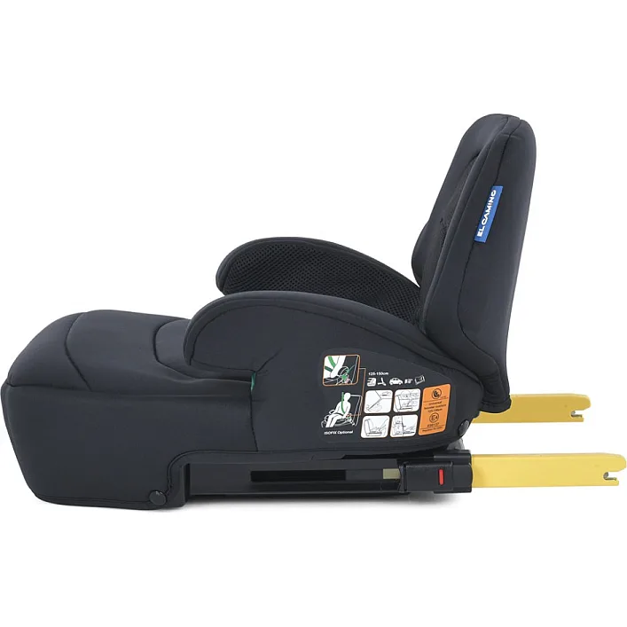 Автокрісло-бустер ME 1112 i-GO Black із кріпленням Isofix