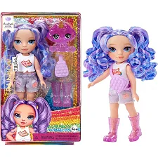 Игровой набор с куклой RAINBOW HIGH серии 531234 "Littles" - АМЕТИСТА (с аксесс.) (Лял3134)