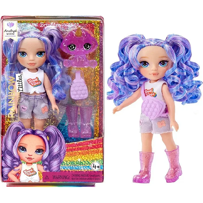 Ігровий набір з лялькою RAINBOW HIGH серії 531234 "Littles" - АМЕТИСТА (з аксес.) (Лял3134)