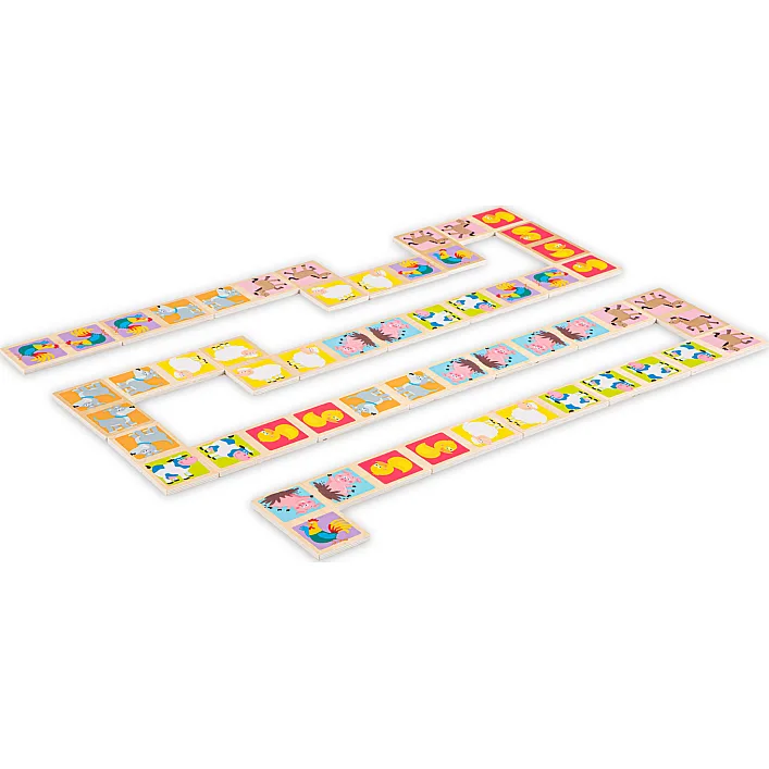 Настільна гра Доміно Тварини, New Classic Toys, 10835 від 3+ років