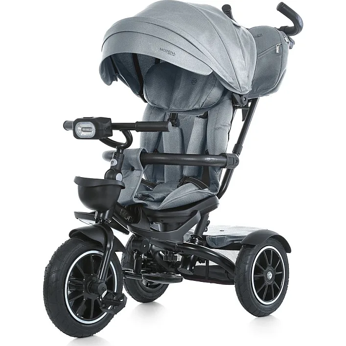 Дитячий триколісний Велосипед EL CAMINO MODENA (ME 1193 Gray) поворотне сидіння