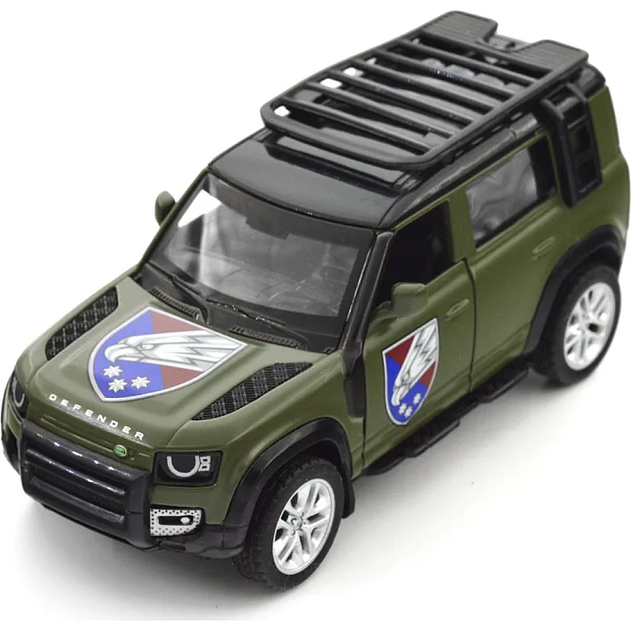 Автомодель серии Шевроны Героев - LAND ROVER DEFENDER 110 - 25 ОПДБР (Маш2515)