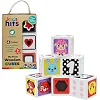Деревянная игрушка Kids hits KH20/007 Кубики набор 6шт в коробке р. 12,4*19,1*6,5 см (Дер8621)