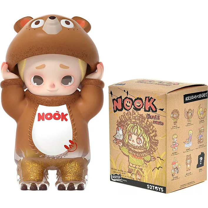 Колекційна фігурка POP TOP 52Toys серії "NOOK" - МАЛЕНЬКИЙ СВІТ (у дисп., в ас.)