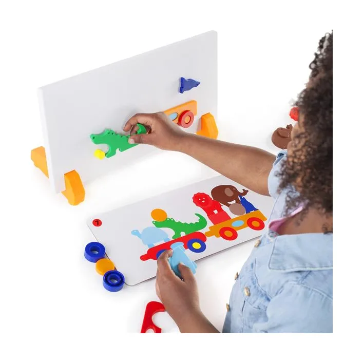 Набор магнитов Guidecraft Manipulatives Поезд со зверятами (G5092)