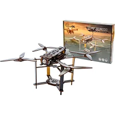 Деревянный 3D конструктор FPV "Дрон" Puz-00923 PuzzleOk (Дер9023)