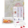 Алмазна мозаїка "Троянди в темряві" 40х40 см