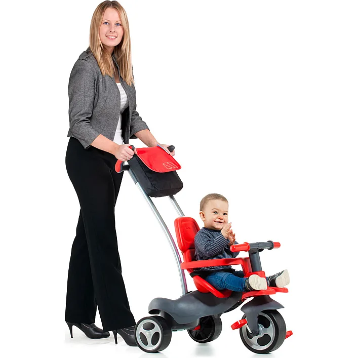 Велосипед трехколесный TRIKE SOFT CONTROL, красный Molto (72003)