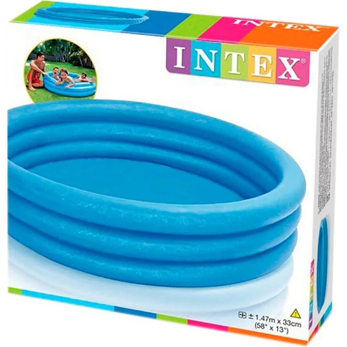 Бассейн INTEX "Хрустальный" в коробке 58426 г.147*33см (Риз8426)