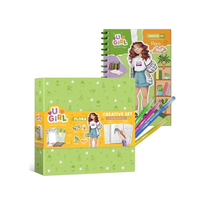Набір креативної творчості UGIRL "Flora" 300955 DoDo (Нас9555)