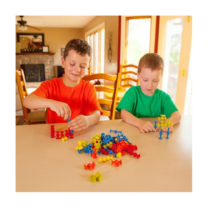 Конструктор Fat Brain Toys Mini Squigz на мини-присосках 75 деталей (F107ML)