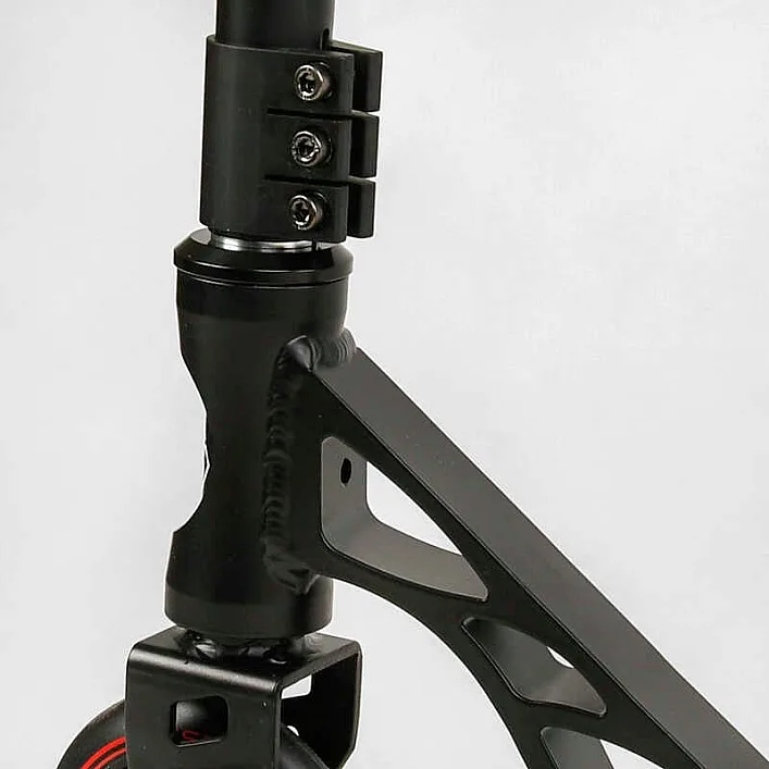 Самокат трюковый RC-33325 Best Scooter (4) "Reactor" HIC-система, ПЕГИ, алюминиевый диск и дека, колёса PU, d=110мм, ширина руля 55 см