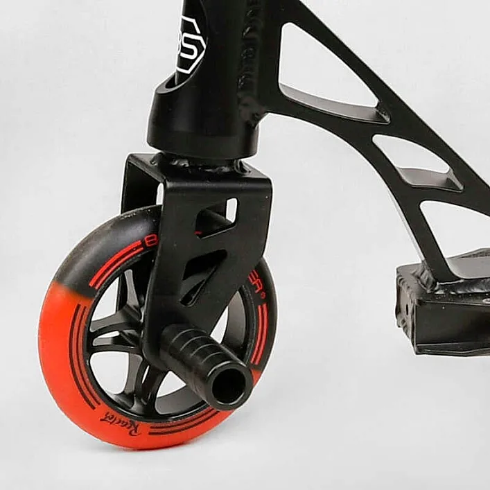 Самокат трюковый RC-33325 Best Scooter (4) "Reactor" HIC-система, ПЕГИ, алюминиевый диск и дека, колёса PU, d=110мм, ширина руля 55 см