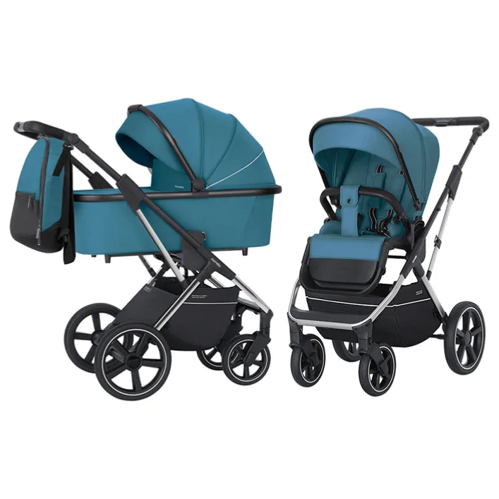 Коляска универсальная CARRELLO Aurora CRL-6505 (2in1) Ocean Blue (Нем2278)