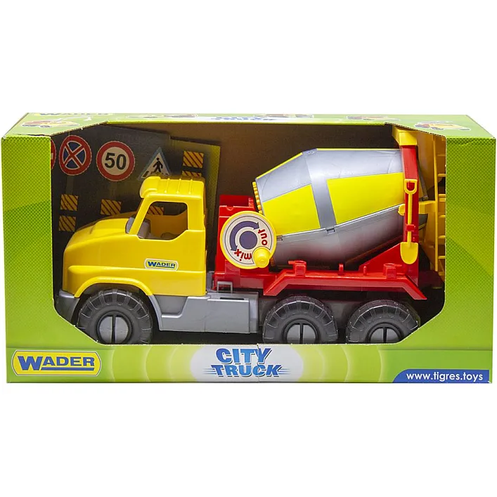 Вантажівка "City Truck" бетономішалка в коробці