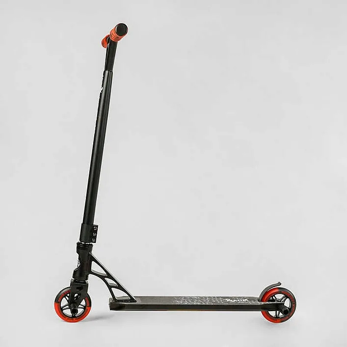 Самокат трюковый RC-33325 Best Scooter (4) "Reactor" HIC-система, ПЕГИ, алюминиевый диск и дека, колёса PU, d=110мм, ширина руля 55 см