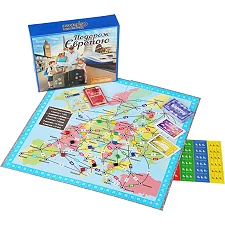 Настольная игра "Путешествие по Европе" Arial (Нас9106)