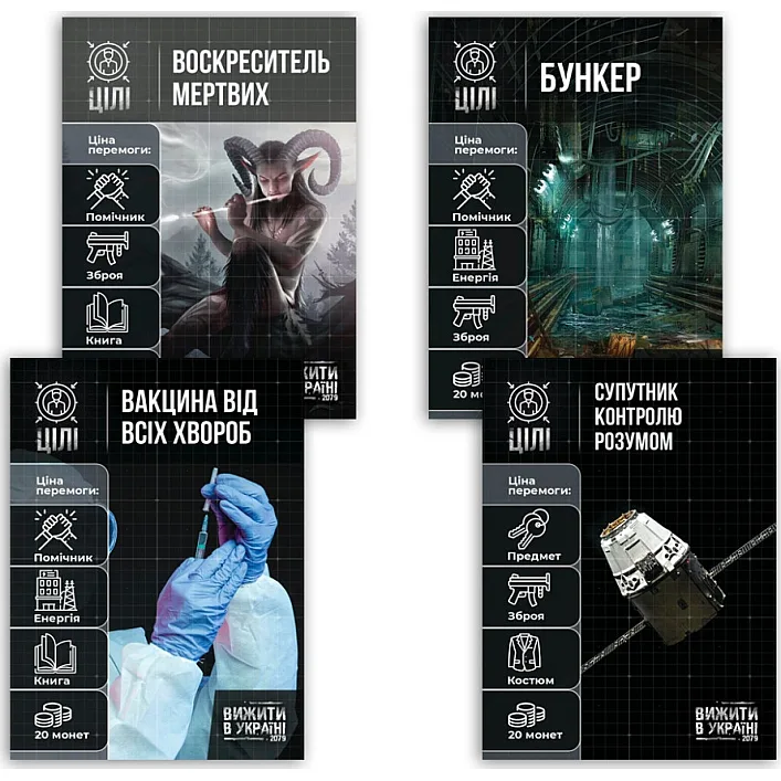 Настільна гра "Вижити в Україні 2079" PLR-0013