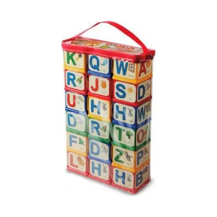 Детские развивающие кубики «English alphabet» 71054, 18 кубиков