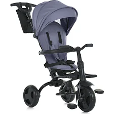 Детский трехколесный Велосипед TURBOTRIKE (MT 1055 Grey) складной, поворотное