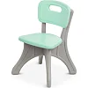 Детский столик с двумя стульями NEW TABLE-5 бежево-мятный