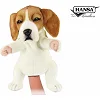 Мягкая игрушка на руку Бигль, серия Puppet высота 25 см, Hansa (8452)
