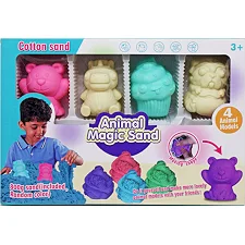 Кинетический песок "Animal magic sand"