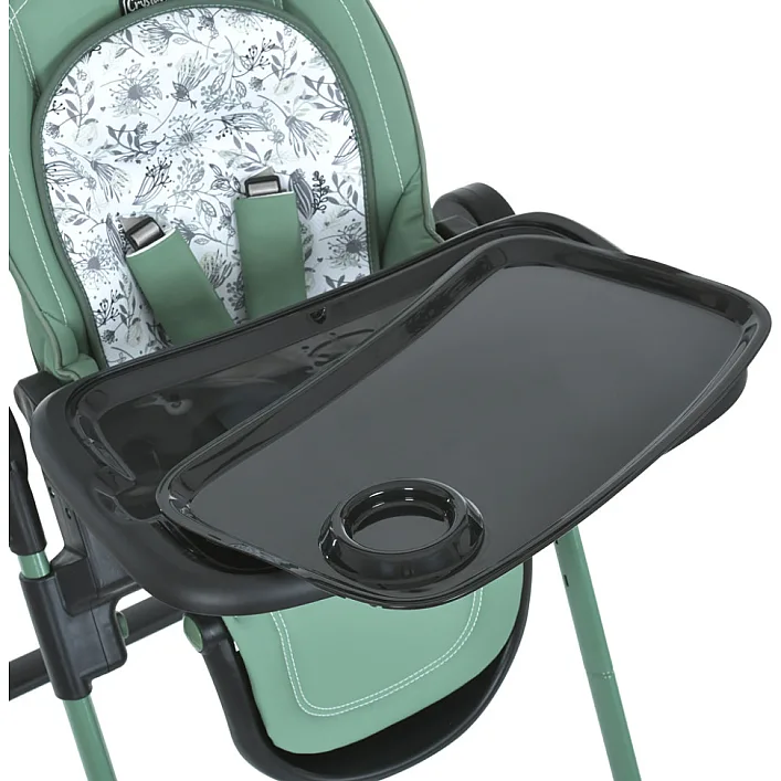 Стілець для годування ME 1037-B CRYSTAL Green до 15 кг