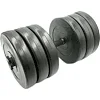 Гантель наборная композитная в пластиковой оболочке Rock pro 30,5 кг NE-PL-G-030