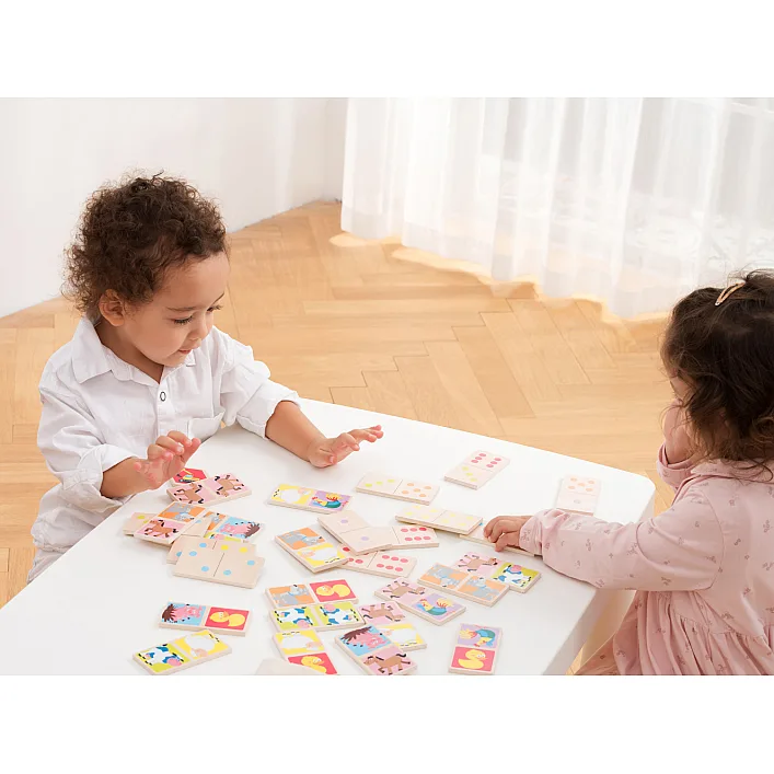 Настільна гра Доміно Тварини, New Classic Toys, 10835 від 3+ років