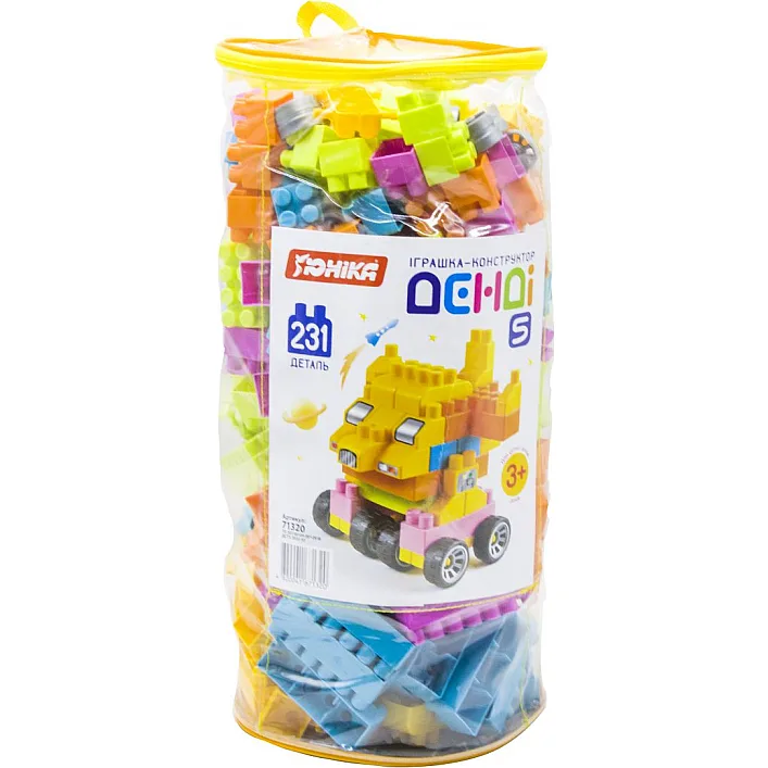 Конструктор "Денди 5" 231деталь 1320 Юника (Кон1320)
