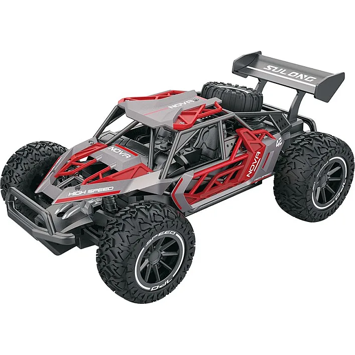 Автомобиль METAL CRAWLER с р/у - NOVA (серо-красный, металл. корпус, акум.3,7V, 1:16) (Маш8315)