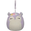 М'яка іграшка на кліпсі SQUISHMALLOWS - БІЛКА СІДНІ (9 cm)