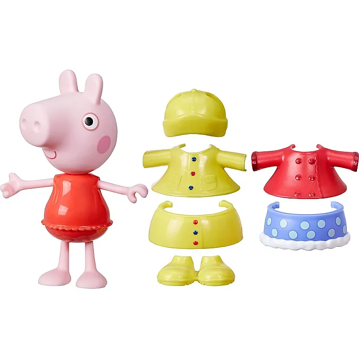 Игровой набор PEPPA FIGURINES серии "Модное приключение" - ОДЕЖИ ПЕППУ G0331 (Рез5289)