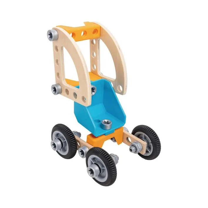 Конструктор Hape Экскаватор 37 деталей (E3038)
