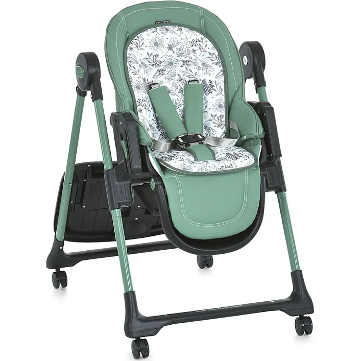 Стілець для годування ME 1037-B CRYSTAL Green до 15 кг