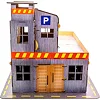 Деревянный "Паркинг №1" Арт-80496 г. паркинга 49*67*45 см. р. коробки 46*30.5*15 см PuzzleOk (Дер4969)