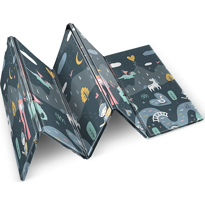 Коврик раскладной детский 200 x 150 x 1 см Nukido NK-341 Крепость День-Ночь