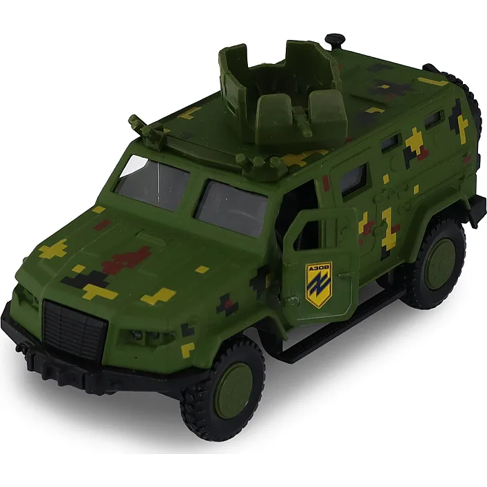 Модель серії "Шеврони Героїв" – КОЗАК 2М1 – "АЗОВ"