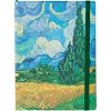 Планер-записная книжка Ван Гог "Пшеничное поле с кипарисом" 22402-KR мягкий переплет, 192 страницы