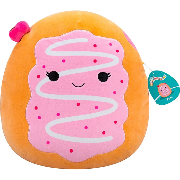 М'яка іграшка SQUISHMALLOWS – ВИШНЕВИЙ ПОНЧИК ПЕРЛ (36 cm)