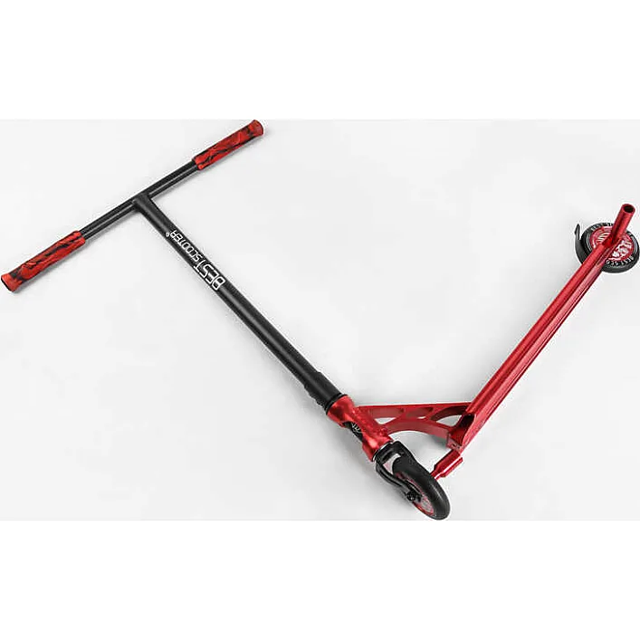 Самокат трюковый 46409 Best Scooter (4) HIC-система, ПЕГИ, алюминиевый диск и дека, АНОДИРОВАННАЯ ПОКРАСКА, колёса PU, d=110мм, ширина руля - 60 см