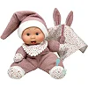 Пупс, серия SOFT DOUDOU, в лиловой одежде в коробке, 26см, Nines d`Onil (04125)