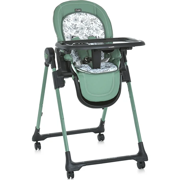 Стілець для годування ME 1037-B CRYSTAL Green до 15 кг