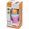 Дерев'яна пірамідка Viga Toys Морозиво рожевий (51321)